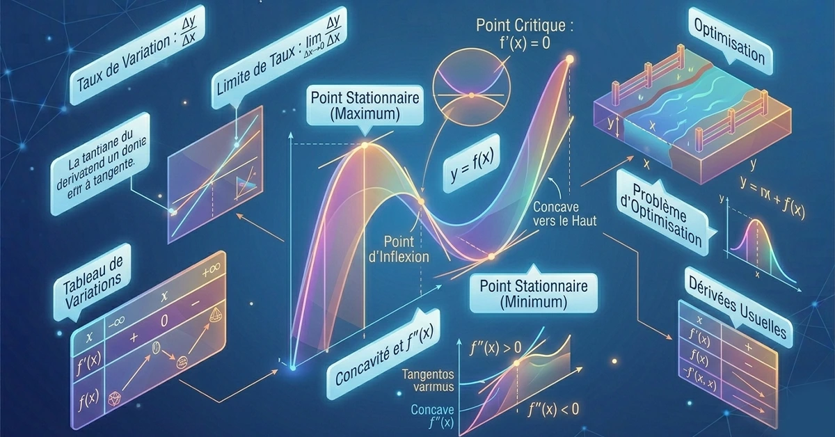 Dérivation et étude de fonctions